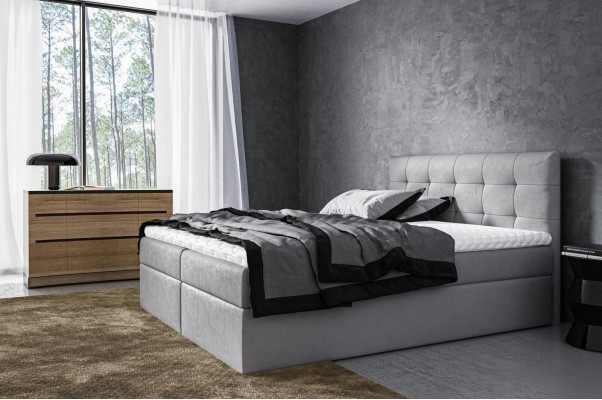 Beds Box spring bed Double bed Modern marriage bed Bed frame Bed Furniture 180x200