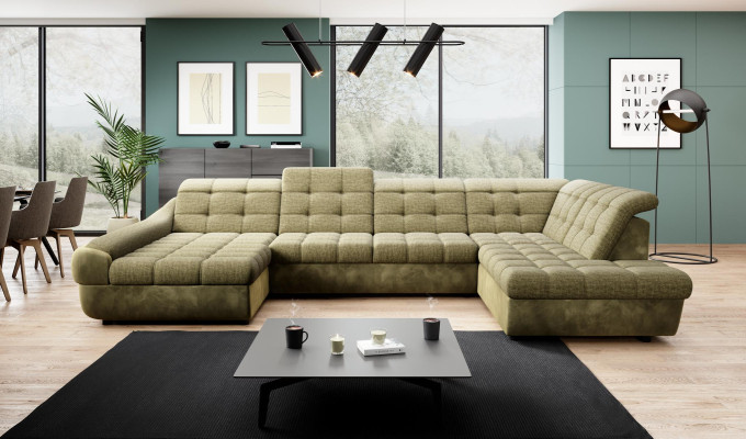Sofa Couch Upholstery Suite Living landscape Design Corner sofa U-shape Sofas Couches