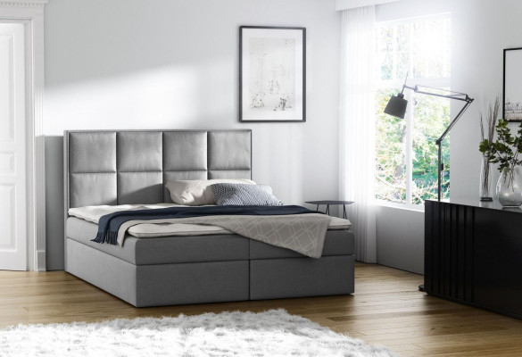 Box spring bed design double hotel modern bed bedroom beds bed base new