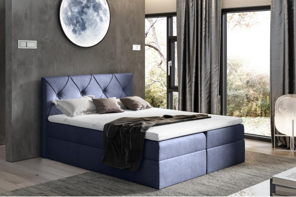 Modern Bed Bedroom Beds 200x200 Box Spring Bed Textile Design Double