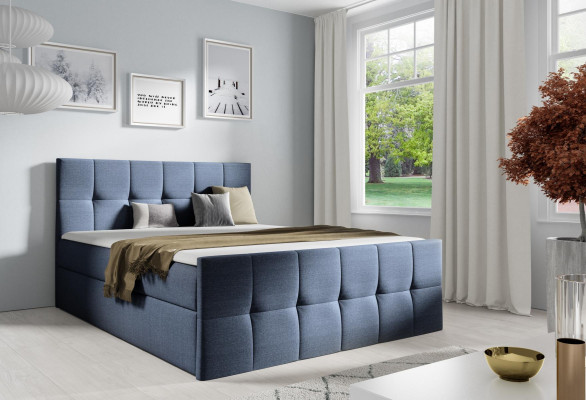 Bed bed base box spring bed Bedroom Upholstery Design Double Modern