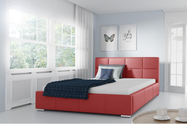 Double Bed Padded Beds Leather Bed Design Luxury Furniture 200x200 Bed Frame