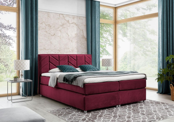 Bed bed base box spring bed Bedroom Upholstery Design Double Hotel Modern