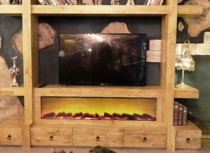 Wall unit tv Wood wall unit living walls television TV cabinet 240x205 extension wall
