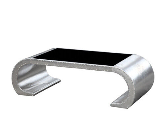 Aviator Coffee table Vintage airplane style Side table Living room table Table