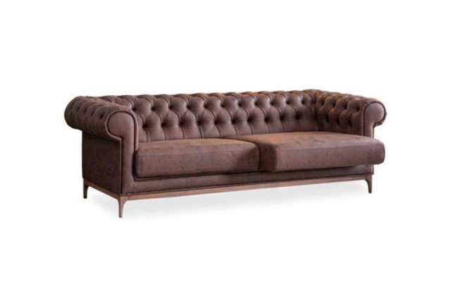 Upholstered Living room Furniture Sofa set Couch Set Fabric sofa 3pcs. Textile