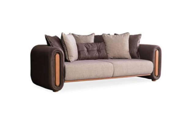 Sofa Couch Furniture Furnishing Four-seater Couches 280cm xxl Sofas Couches