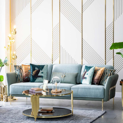 Adjustable Multifunction Couch Sofa Three Seater Couches Design Sofas White