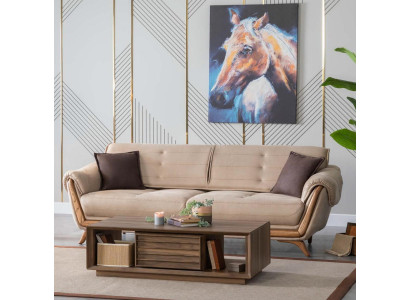 Three-seater comfortable sofa couch luxury couches furniture Italian design