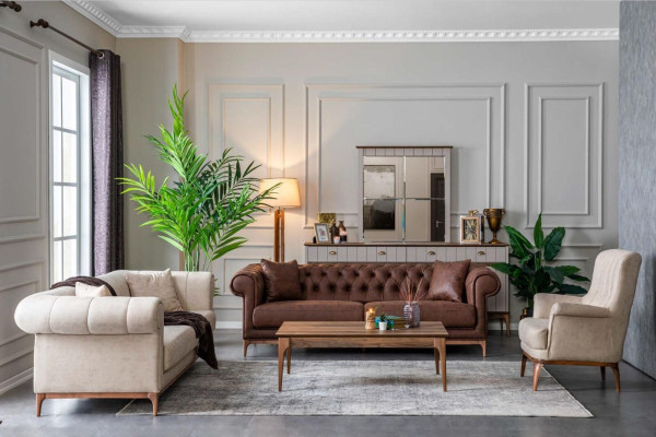 Adjustable Multifunction Couch Sofa Three Seater Couches Design Sofas White