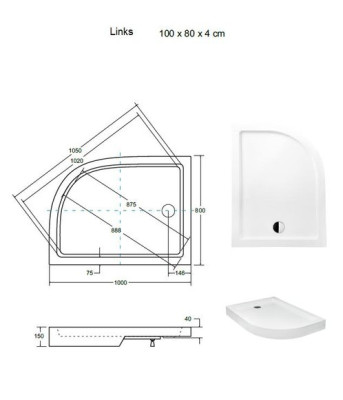 Shower tray shower tray flat acrylic shower design shower tray