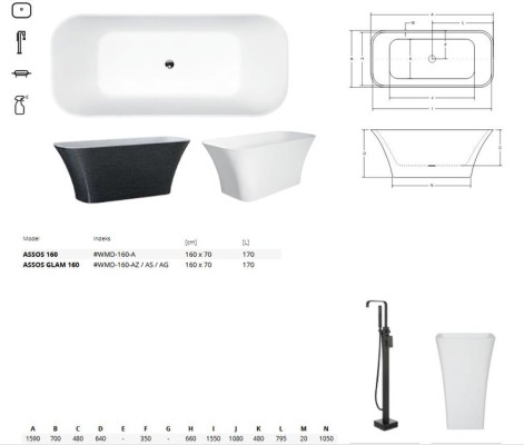 Exclusive Freestanding Design Bathtub Modern Bathtub Bathroom Free