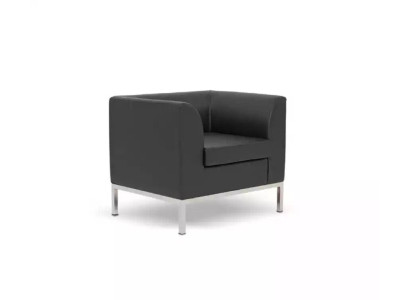 Armchair Study room Office Furniture Textile new Black Seat Luxury Furniture