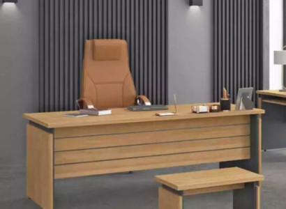 Wood Desk Office Office Office furniture Study room Executive desk
