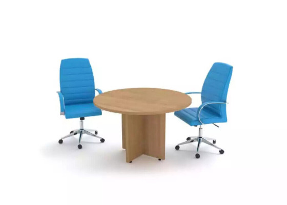 Round Desk Study room new Office Furniture Work table Designer