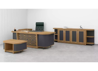 Complete e Office furniture Table Study room Furniture Designer Set Desk