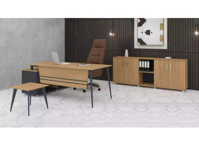 Study room Set new Coffee table Modern Design Corner desk 3 pcs