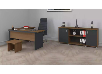 Classic Wooden Furniture Office Set Corner desk Study room furniture