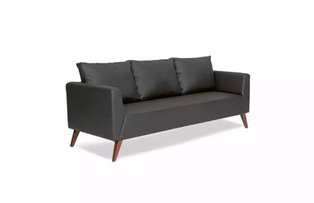 Designer Sofa Black Couch Office furniture Luxury Study room furniture
