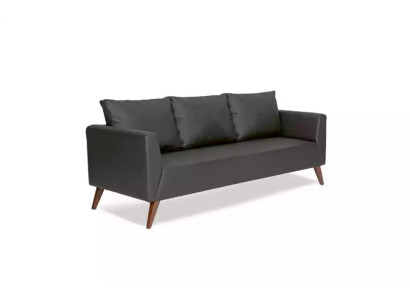 Designer Sofa Black Couch Office furniture Luxury Study room furniture