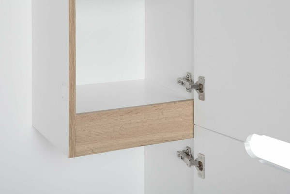 Bathroom Cabinet Tall Cabinet Wardrobe Storage Decorative Bathroom White Bathroom