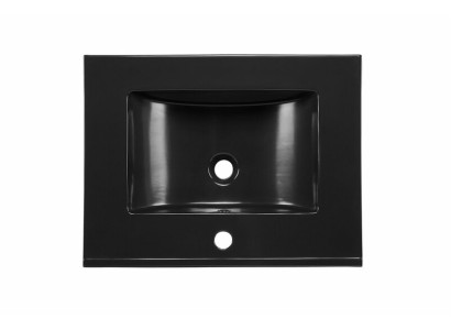 Ceramics Washbasin Washbasin Built-in Black Plate Design Basin
