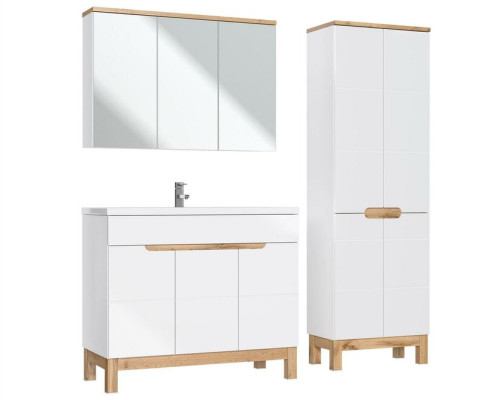 Design Bathroom Furniture Bathroom Set Suite Wardrobe Washbasin Bathroom furniture sets 3 pieces.