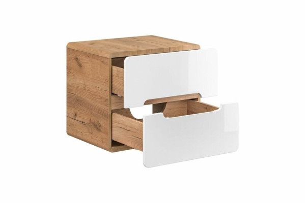 Wall cupboard Wardrobe Shelf Oak White Pharmacy Shelves Wall Cabinet