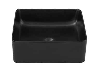 Washbasin Black Ceramics Attachment Table Plate Washbasin Basin Attachment