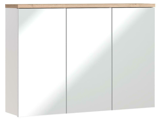 Mirror cabinet wall cabinet Bathroom cabinet with Mirror 100 cm
