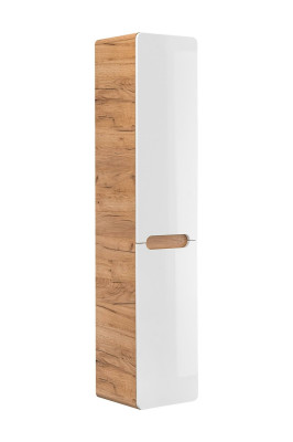 Wall cupboard Bathroom cabinet tall cabinet hanging with laundry basket