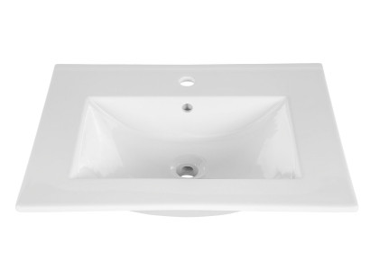 Washbasin built-in washbasin Washbasin 81 x 46 cm White Washbasin
