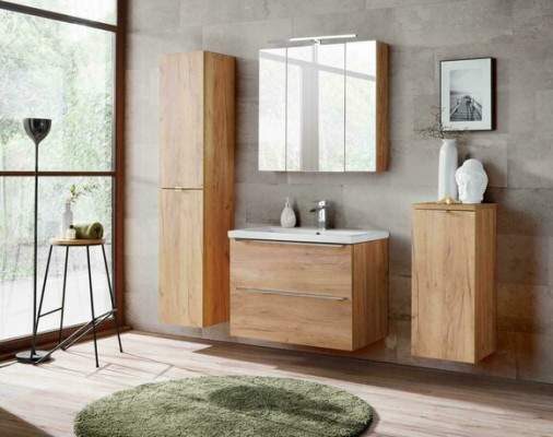 Design Bathroom Furniture Bathroom 4 pcs. Set Suite Wardrobe Deco Washbasin