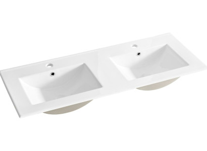 Washbasin Ceramics Double HandWashbasin BadCeramics Washbasin