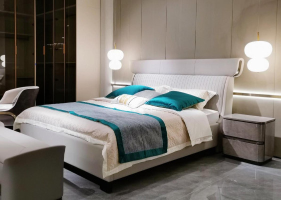 Modern Double bed Bed Bedroom Furniture Bed frame Bed frame Beds