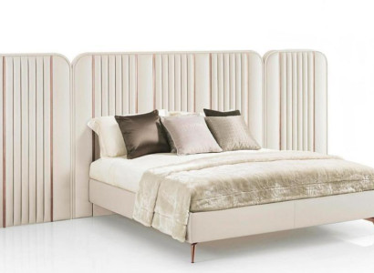 Kingsize Bed Double bed Bedroom Furniture Large Headboard Wooden Frame
