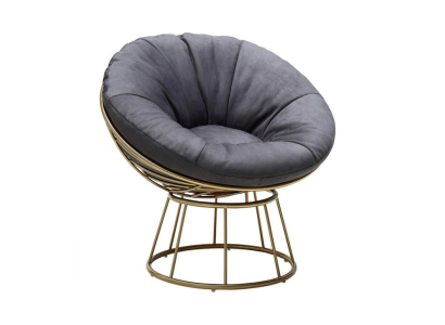 Armchair Seater Design Living room Upholstery Wood Upholstery Modern Luxury Gray