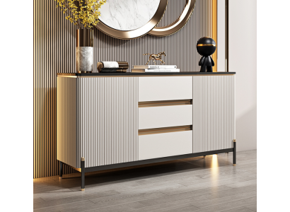 Chest of drawers White Sideboard Wood Wardrobe Furniture Furnishings Sideboard Luxury new
