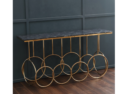 Living room table Luxury Furniture Console table stainless steel Design Gold new