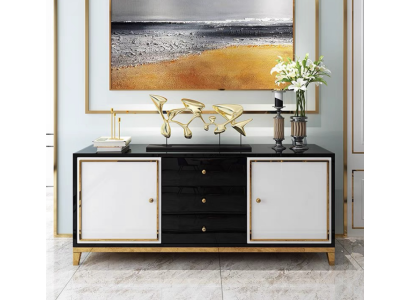 Design Chest of drawers Living room Sideboard Modern Sideboard Wood Wardrobe new