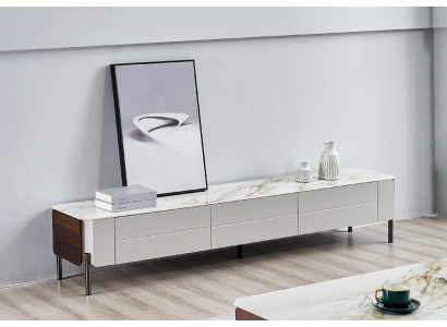 TV-cabinet Lowboard tv stand Sideboard Wood Modern White Living room new