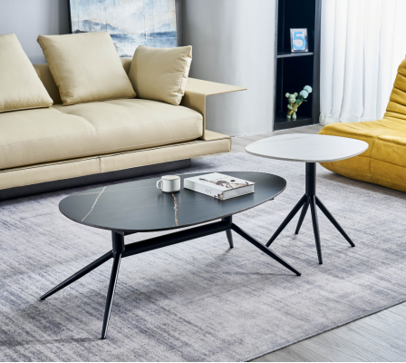 Set 2x Coffee tables Coffee table Side table Designer Living room table