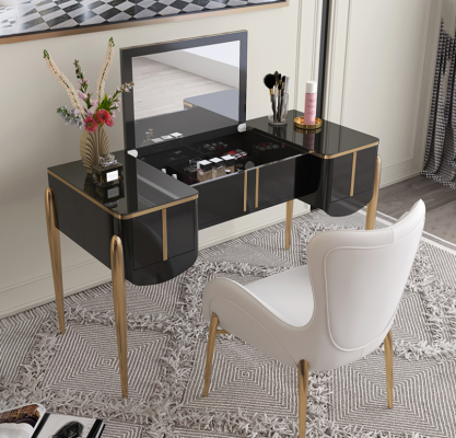 Modern Dressing table Mirror Luxury Console Chest of drawers Bedroom new