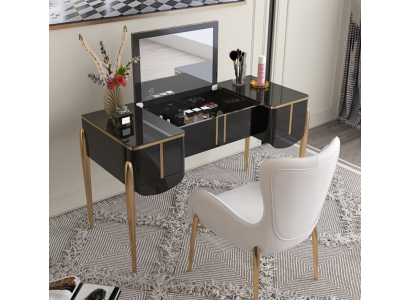 Modern Dressing table Mirror Luxury Console Chest of drawers Bedroom new