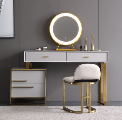 Table Modern Console Mirror Dressing table Bedroom Cosmetic Table