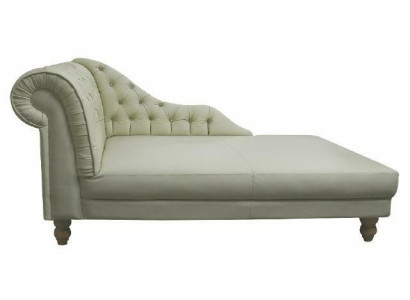NAPOLEON Chesterfield Chaise Lounge Lounger Couch Sofa Leather Sofa Textile