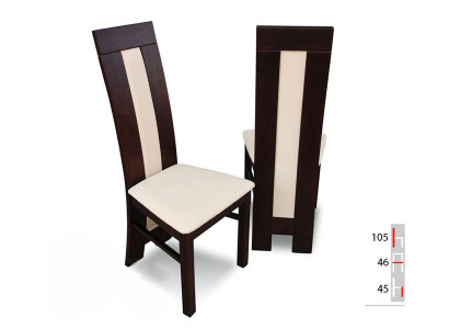 Solid wood Wood Chair MODERN LANGE DESIGNER Dining room CHAIR Kitchen Decorative