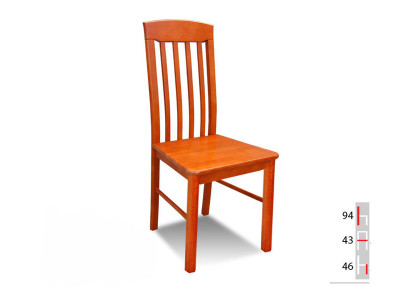 Solid wood Chair Dining room CHAIR DESIGNER Leather CLASSIC COUNTRY HOUSE Chair Wood