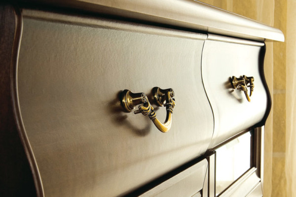 Classic Tables Table Dining table Solid wooden table round table country house model