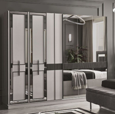 Modern Wardrobe Wood Wardrobe Cabinets Bedroom Luxury Furniture